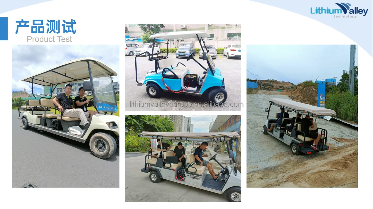 New Club Car Battery Lithium batteries golf carts prices 36V 48V 72V 100AH golf cart battery 48V For UTV ATV electric car