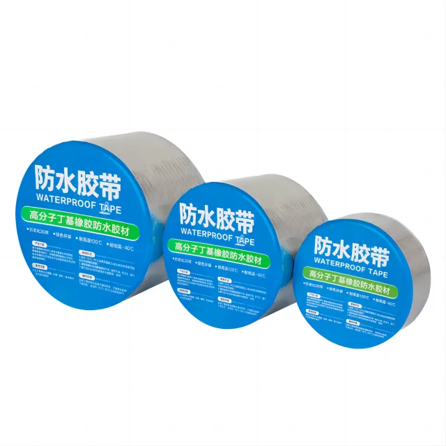 Butyl Waterproof Tape Self-adhesive Sealing tape butyl tape for roofing Repair Anti-Leakage