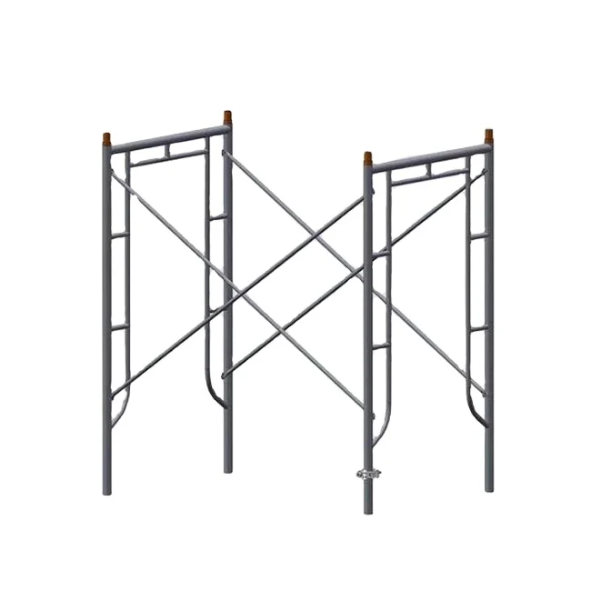Mason frame ladder frame steel strip cross broce 42mm outer tube with scaffold plank