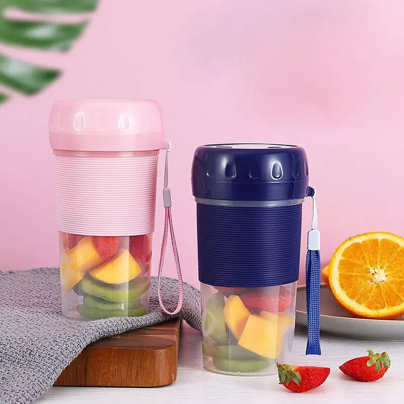 Top sell Juicer Popular USB Blender Juicer Mini Electric Portable Rechargeable Travel High Quality 380ml 6 Blades