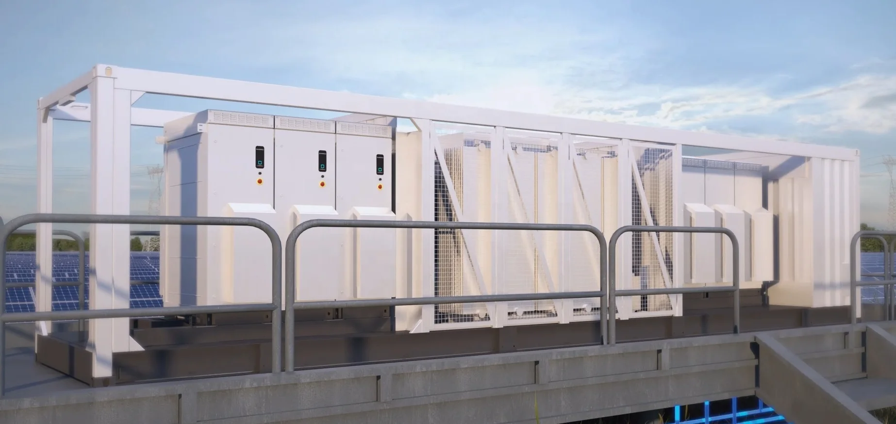 Hybrid inverter 3300KW 4400KW photovoltaic modular inverter DC 1500V system integrated medium voltage transformer solar inverter