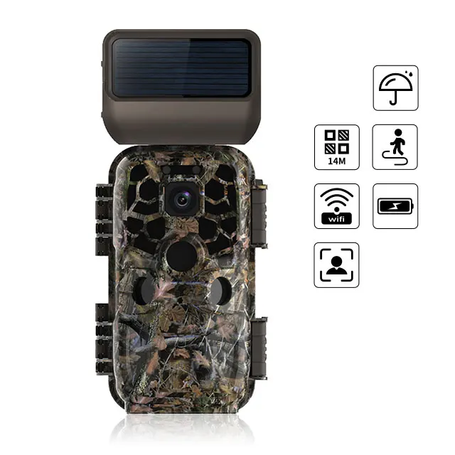 Night Vision Scope 20M With 38pcs IR LED Trail Camera Hunting Camera 90 Degree Wide FOV 20MP 1080P Flash Hunting Camera