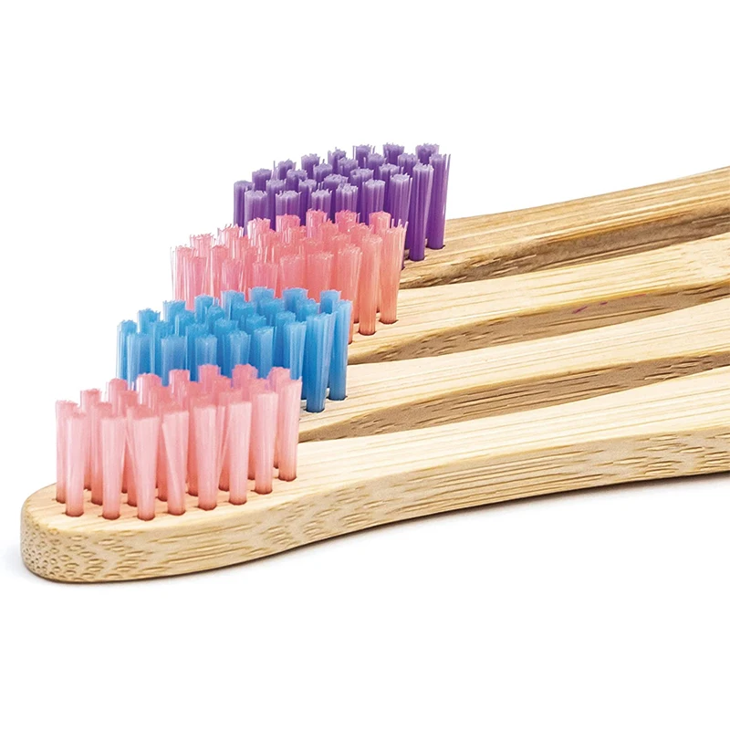 100% organic biodegradable carbon bamboo toothbrush