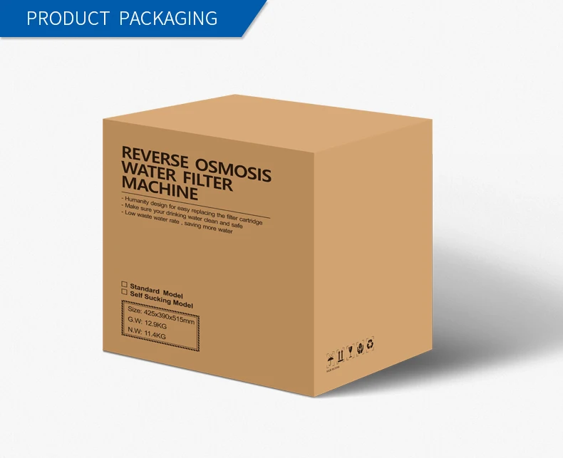 Manufacturer Water filter RO Water Filter Parts RO parts RO pump PP GAC CTO 75GRO membrane T33 filter