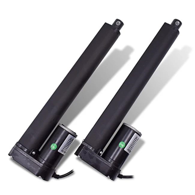 Electric linear actuator 100mm stroke linear motor controller dc 12v 24v 36v 48v high speed linear actuator
