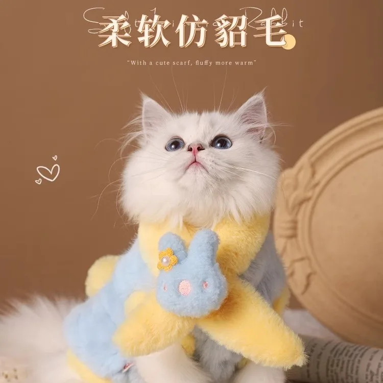 Cat clothes Autumn Winter warm Devon kitten vest Winter coat layer cute winter cat pet