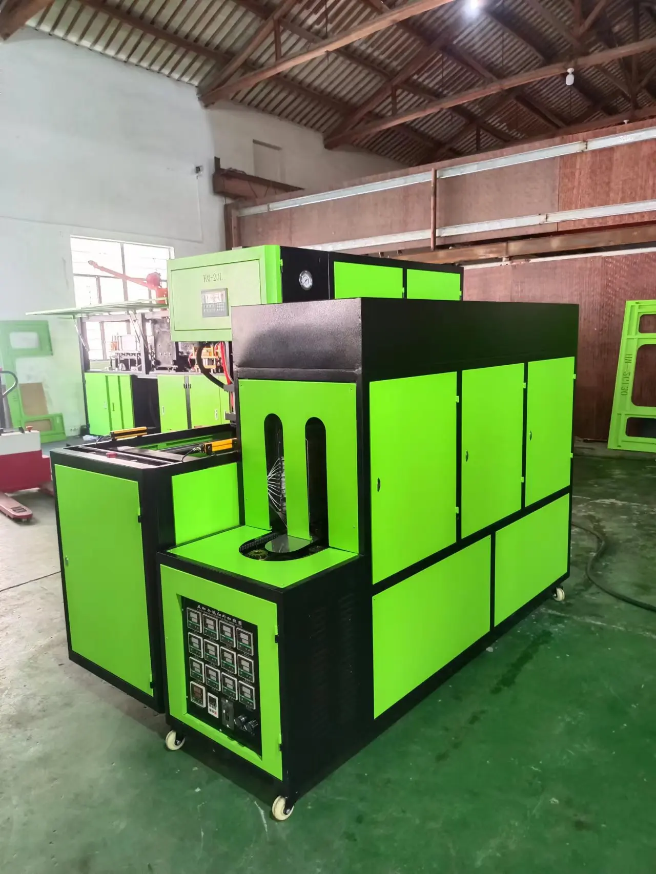 Hengmei Simple and easy to operate equipment Semi-automatic wide mouth pot blowing machine