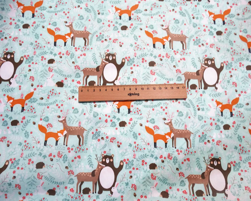 print cotton fabric 100% cotton girl print fabric