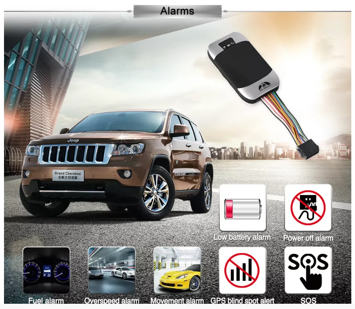 Hot sale waterproof gps tracking motorcycle / truck / taxi / bus real-time positioning GPS 303F