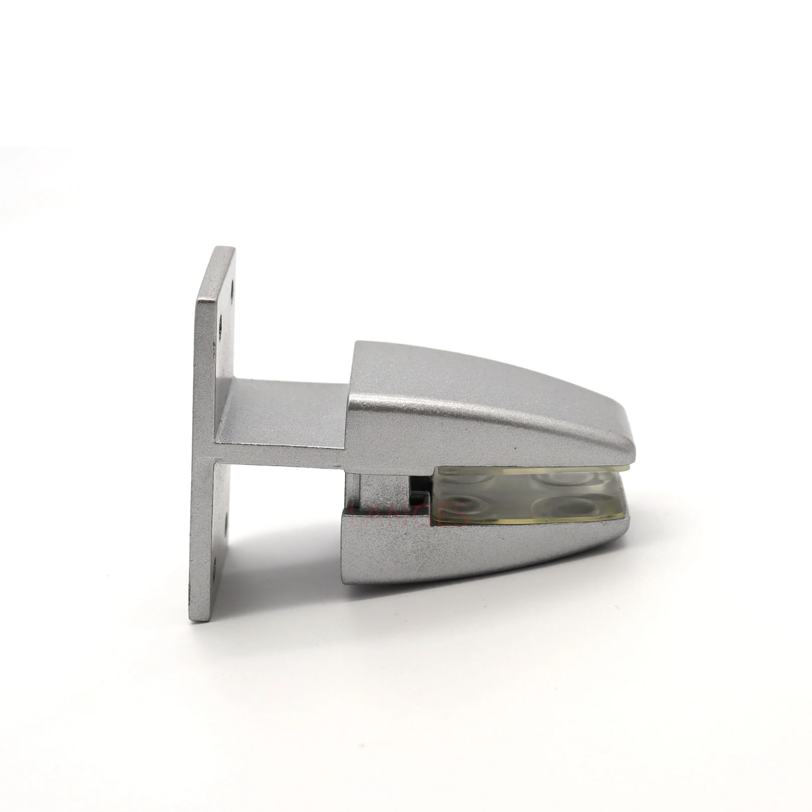 Office Hardware T Type Base Desktop Floor Acrylic Divider Panel Clip Divider Aluminum Alloy Glass Office Partition Clamp