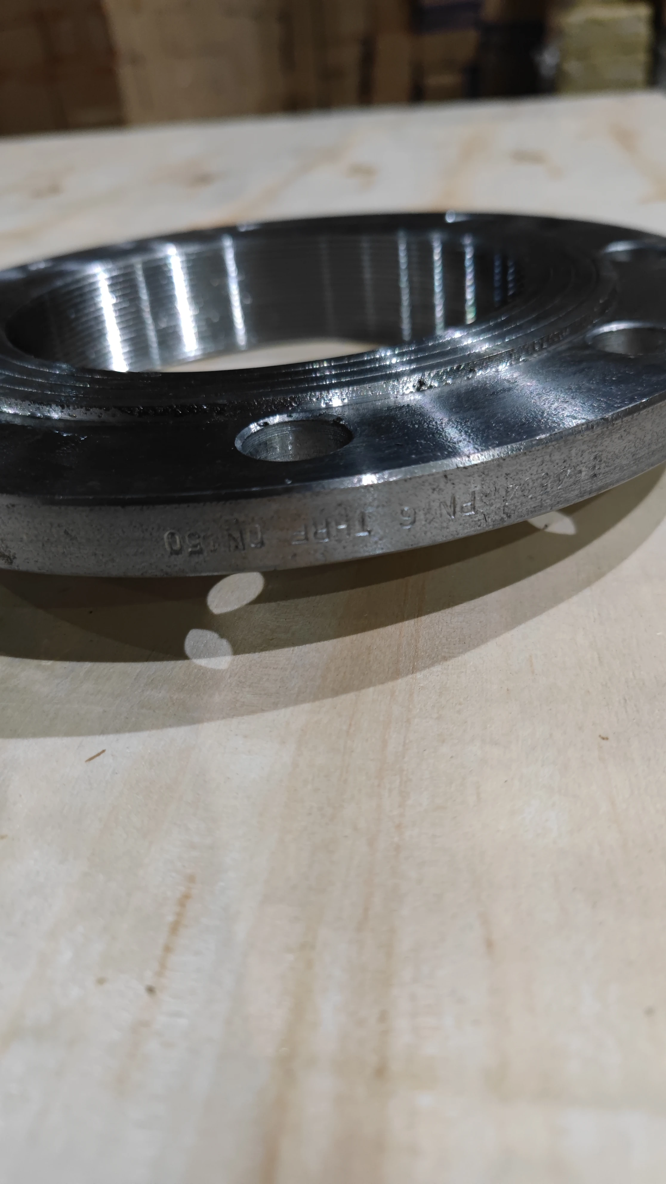 Dn15-dn600 BS4504 PN16 THRF шелковых нитей ASTM A105 ANSI фланец из углеродистой стали