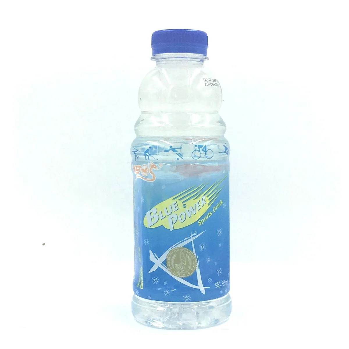 Blue Power Sports Drink 600ml PET Bottled
