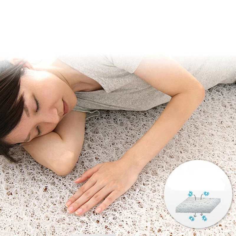 China Luxury White Hotel High Polymer Material Spring Bedding Mattress Quilting Polyethylene Fiber Core