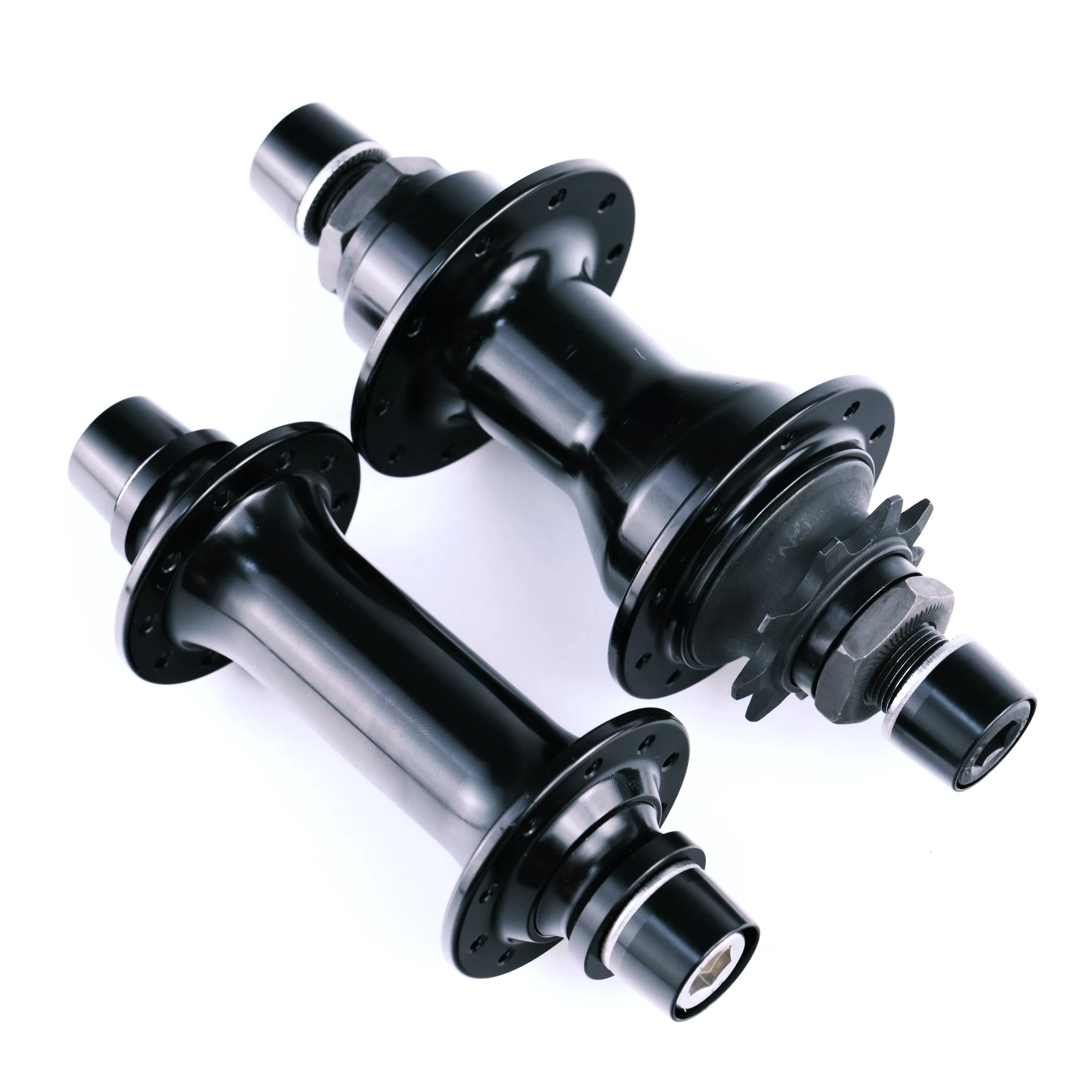 BMX Bolt-on Hub 4 Pawls 28H 32H 36H 10x100 14x110 9T Single Speed Customized Bicycle Hubs