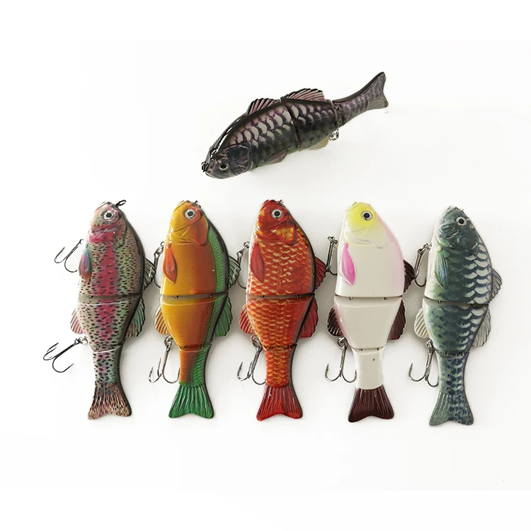 Новое поступление 6 дюймов/2,15 унций двойной шарнир Jackall Ko свимбейт большая приманка-убийца окуня рыболовная приманка с поворотным шнуром, вешалки с крючками