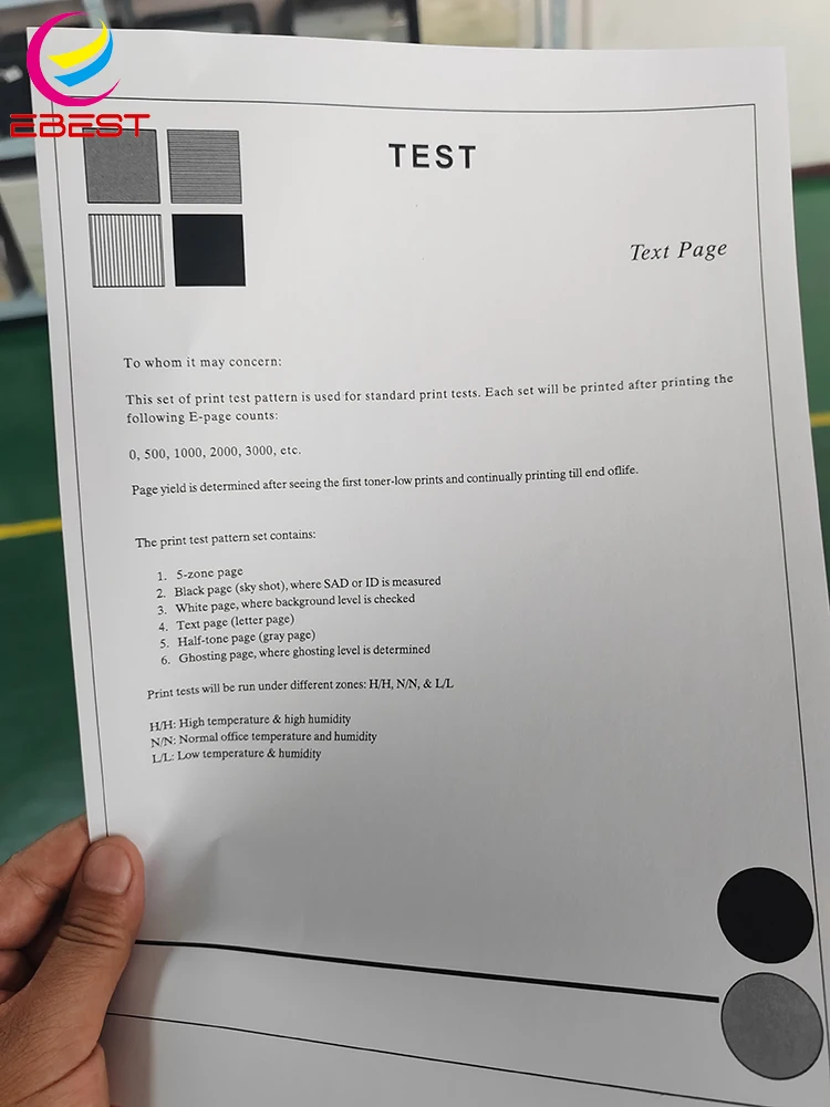 EBEST New Hot Sale 8120 Pro Toner Universal Compatible For Ricoh 1107/1357/7503/9003 Black Toner Powder