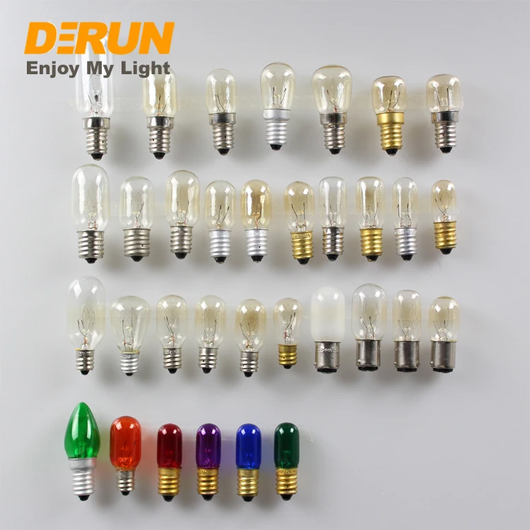 Factory BA15D Incandescent Bulb T20 T25 10W 15W Mini Incandescent Vintage Warm White Light Standing Lamp