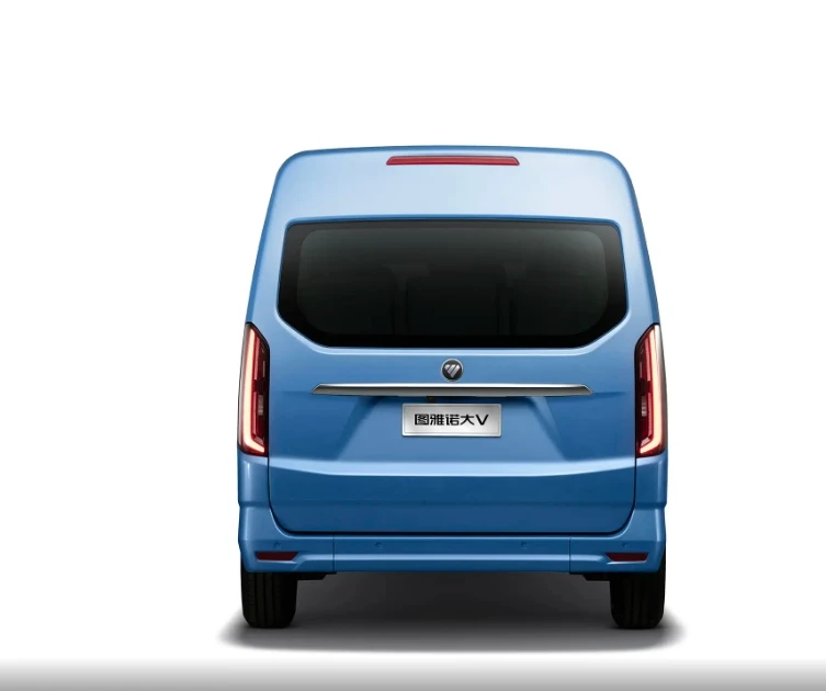 Foton Tuano Big V 2024 CITY 2.0T 5/6/7/9 seaters Light passenger Bus Single Tire Diesel Fuel Aotumobile in Stock