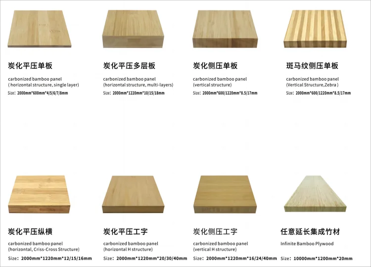 Bamboo Plywood For Building Material Construction Furniture Panel Modern Sustainable Bamboo Plywood Sheet Bamboo Ply board Price