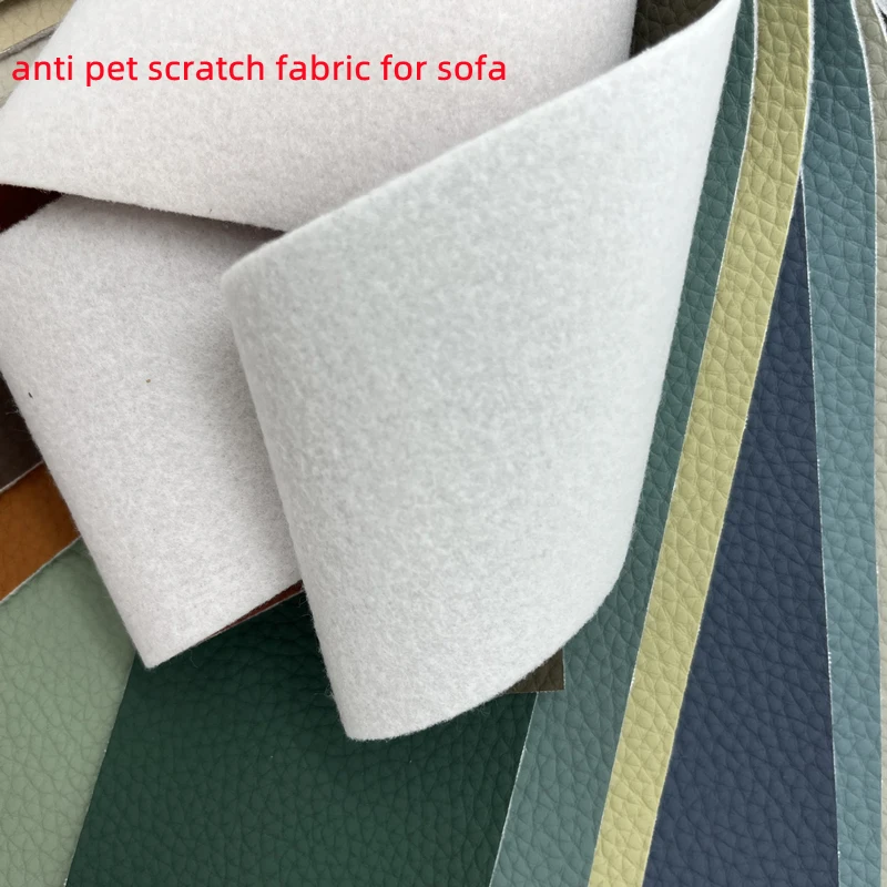 New Product Litchi Pattern Sofa Fabric Home Textile Technology Fabric Suede for Cushion  Sofa Chair Car Seat Yacht Interior