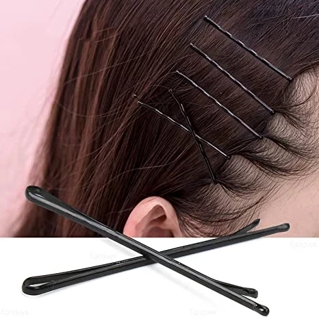 Black Metal Hair Bobby Pins Hair Forks U Shaped Hair Clips Salon Hairpin Hairstyle Accessories