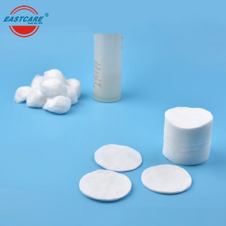 Makeup remover cotton tissue pads for cosmetic spunlace cotton pads