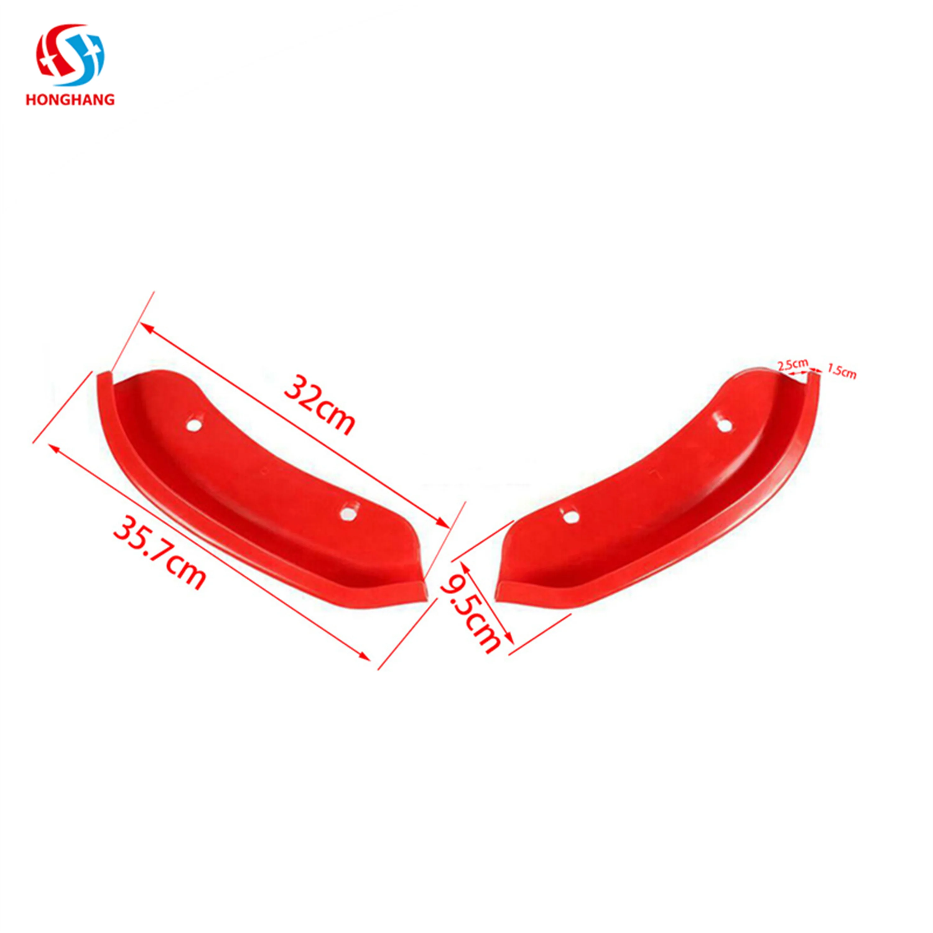 Honghang PP plastic Body Kit Front corner For Dodge Challenger S RT 2015-2020 Bumper Guard Corner 2 Pieces Auto accessories