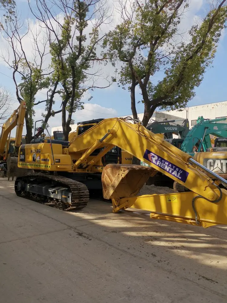 Hot Sell cheap price used 20t Excavator komatsus pc200 pc200-8 for Sale japan origin