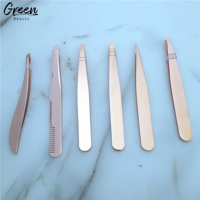 Пользовательский логотип, профессиональные бигуди для ресниц, розовое золото, бигуди для ресниц, инструмент для макияжа, поставщик