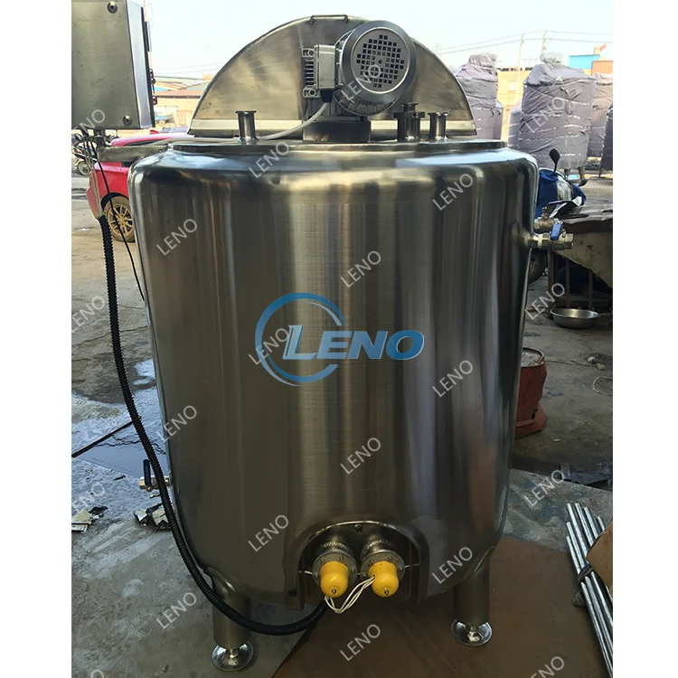 Sanitary stainless steel heating mixing tank paraffin wax melting tank
