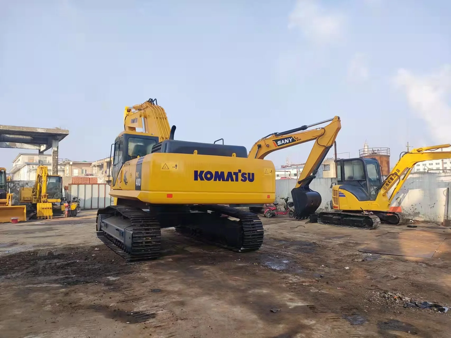 used heavy equipment for construction komatsu pc400-7 excavator used japan orignal komatsu excavator pc400-8 pc400 in china