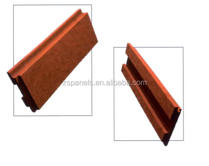 outdoor wall ceramic clinker brick tiles, clay extruded split bricks facade panel clinker bricks