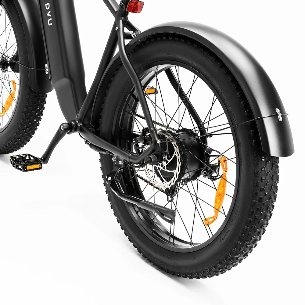 DYU NEW king750 Электрический велосипед-внедорожник с толстыми шинами гидравлические дисковые тормоза электрический велосипед амортизатор
