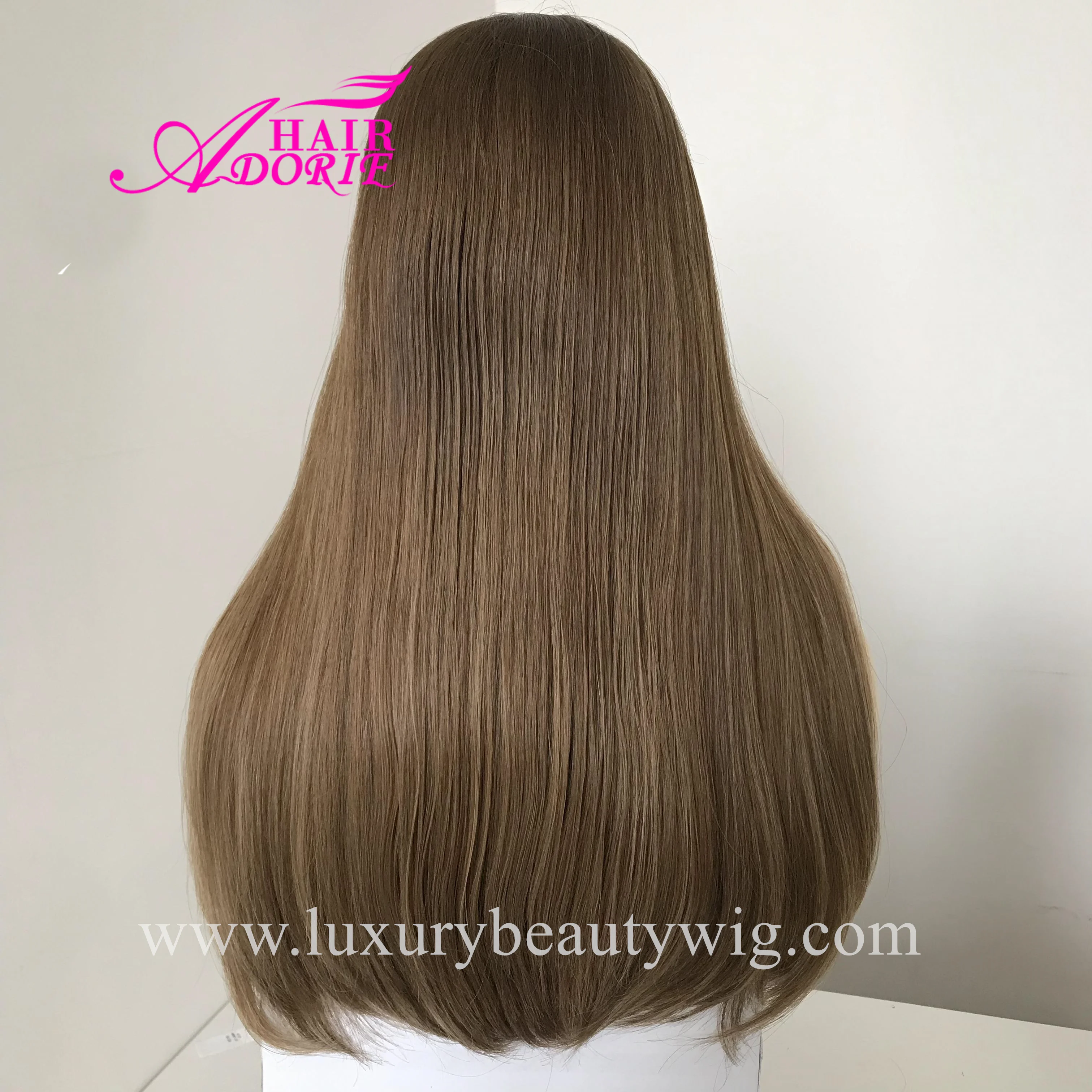 100% natural human hair wigs lace top wig big factory  Jewish wig with 15 years experience
