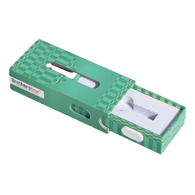 Manufacture Personalized Blank Cigarette Boxes Custom Pre Roll Box Child Resistant Drawer Cardboard Childproof Box