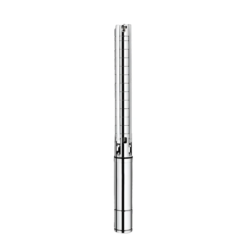 italian wholesale good quality  6 inch 3 phase 5.5hp 7.5hp 10 hp high flow deep well submersible pump price