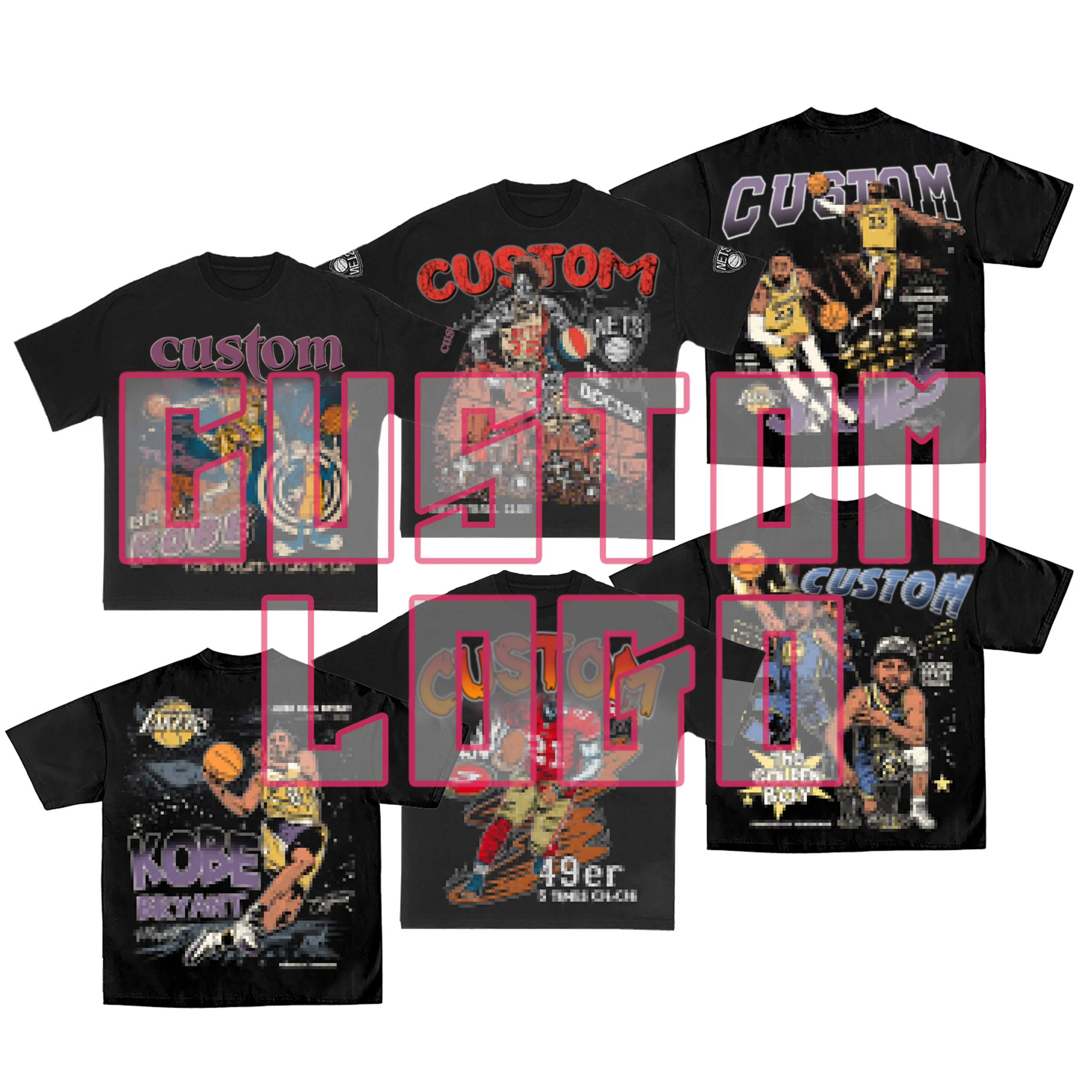 Мужская хлопковая Футболка с принтом