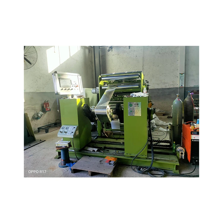  Automatic Servo Motor Two Uncoiler device coil width 600 Foil Clamping Winding Machine for transformer with