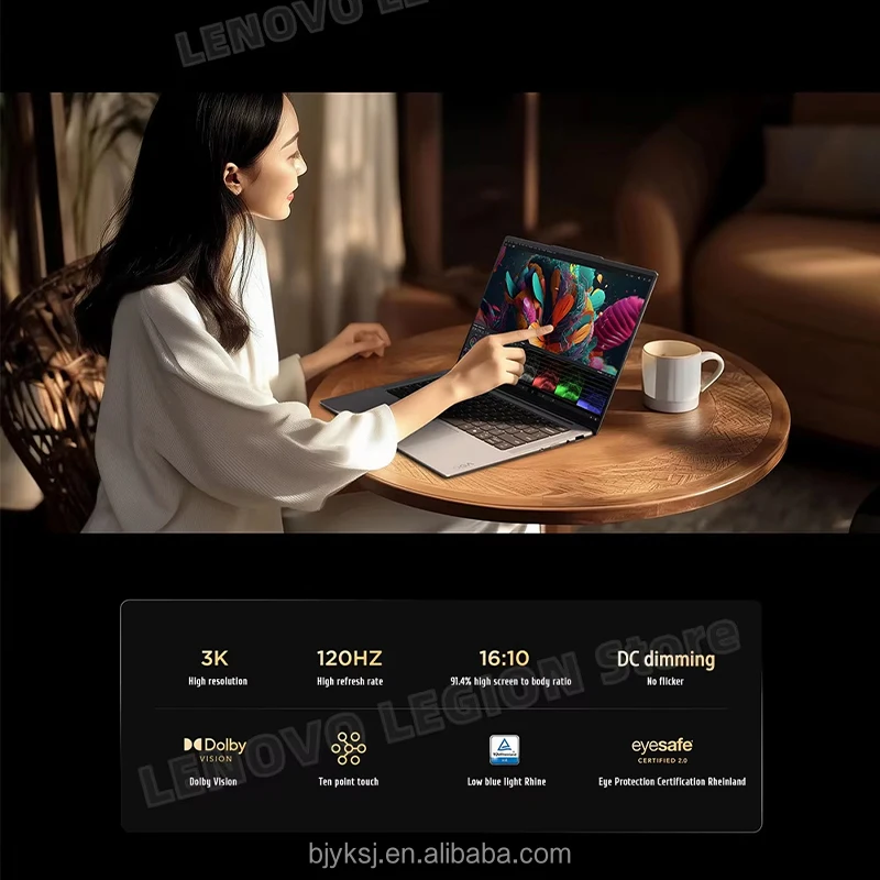 Original High performance Lenovo YOGAPro 14 Laptop AMD Ryzen 9 365 32GB 1TB 3K Touch Screen 14.5-inch 120Hz Notebook PC computer