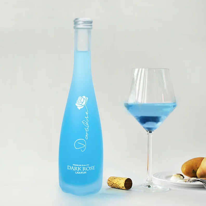 Provide gift package spaikling drinking liqueur 700ml sea salt lemon flavor liqueur factory
