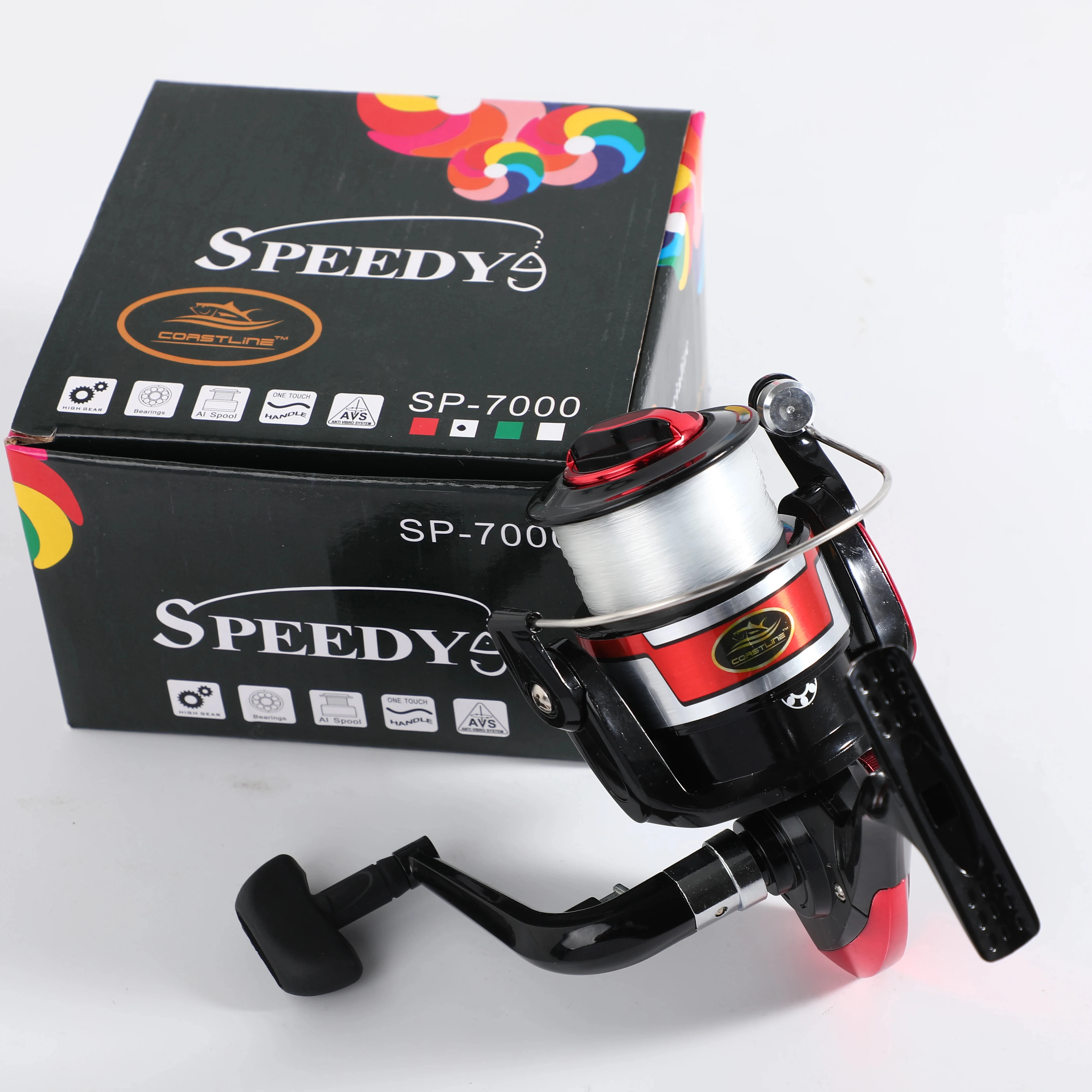 fishing rotary reel long cast 5.1:1 gear than hand reel sea fishing left and right hand long cast reel