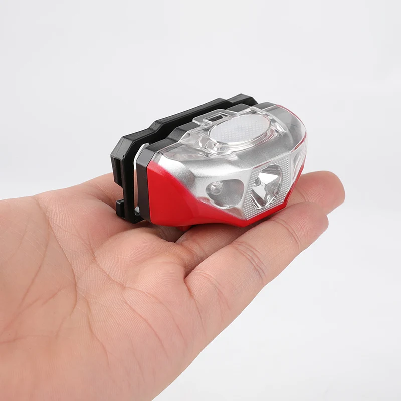 Headlight AAA battery Mini LED headlamp Head Light Torch Lamp Fishing mini Small Bright High Power Lantern Lampe for Camping