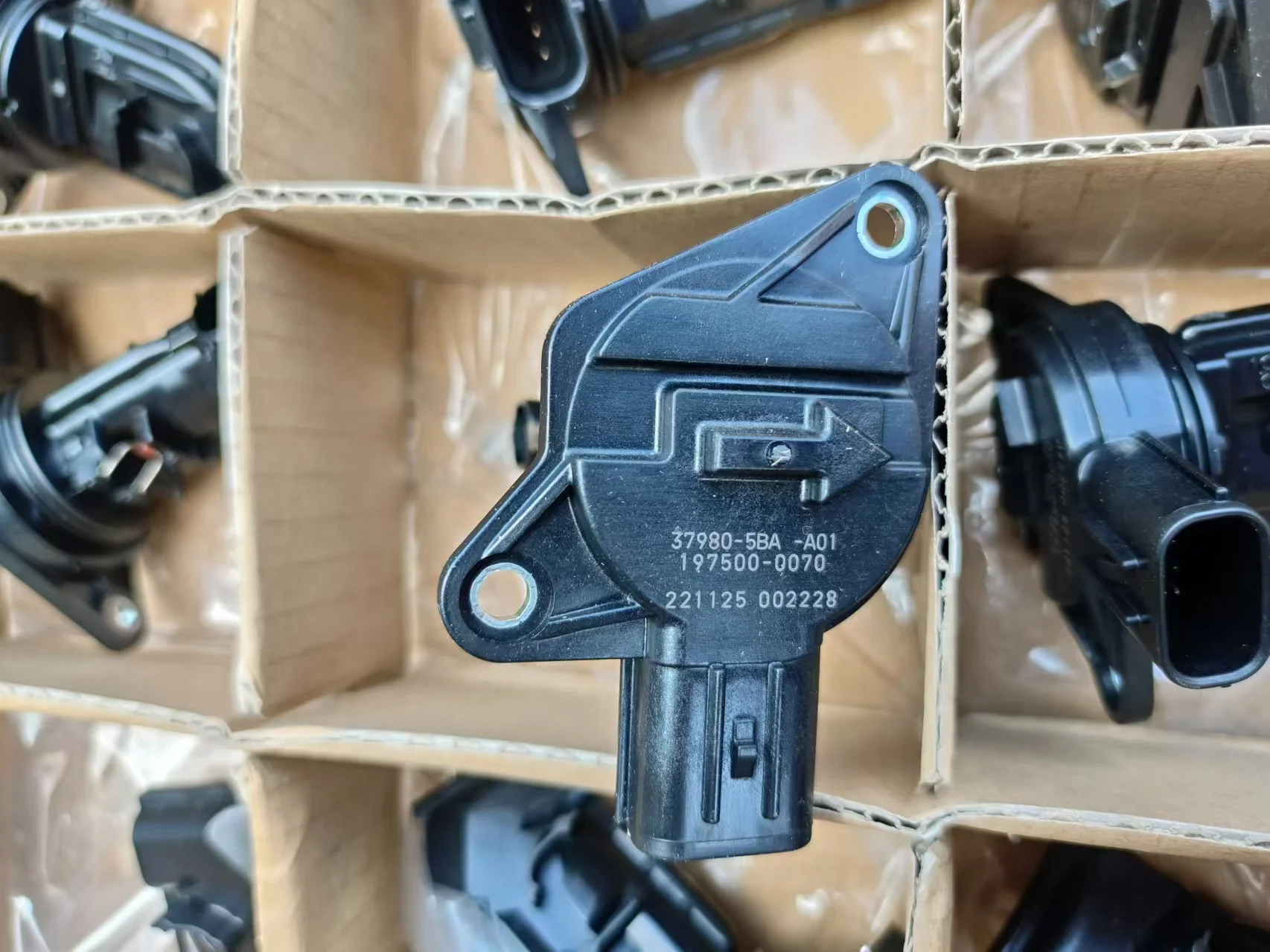 JJQ OEM 37980-5BA-A01 379805BAA01 высококачественный датчик массового расхода воздуха подходит для Honda Accord Civic CRV HRV ZRV RDX