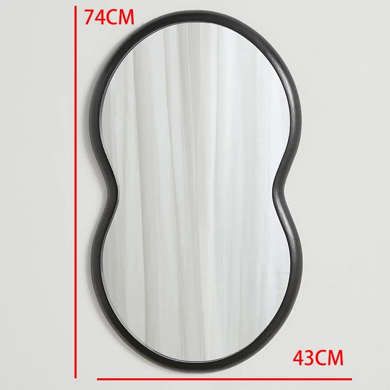 Wood Mirror Frame Antique Irregular Wooden Mirror Frame Design