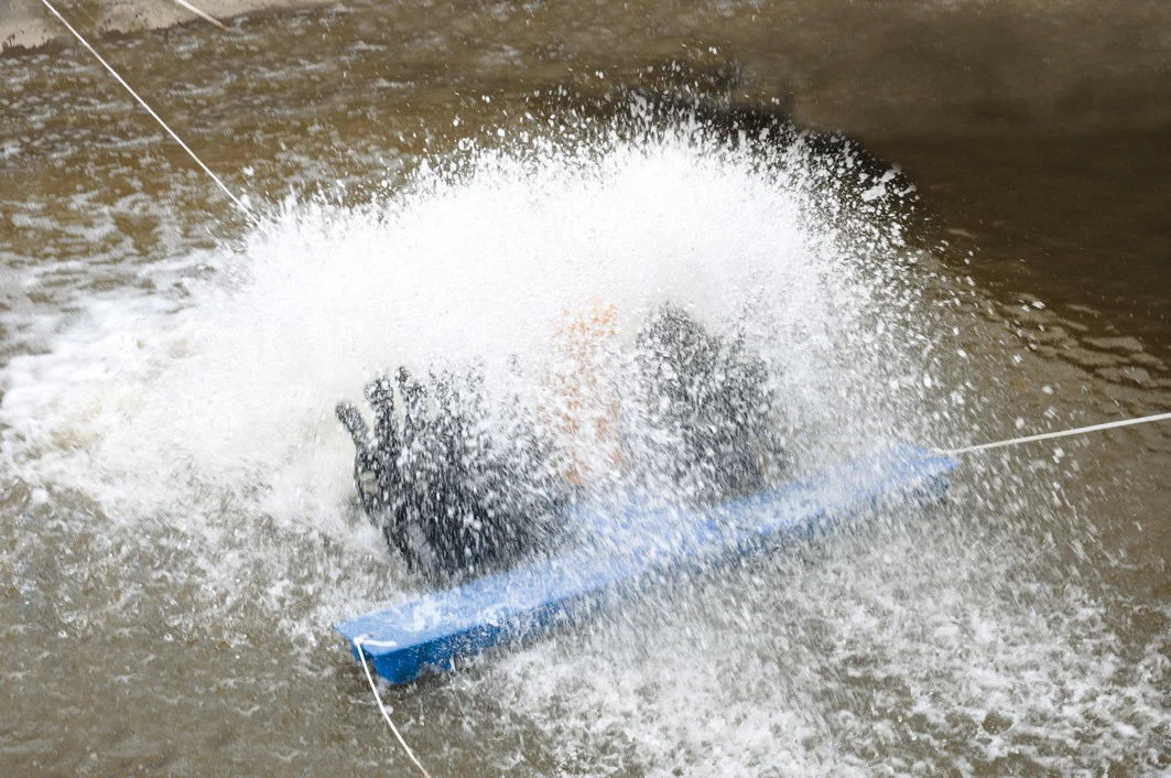 Воздушное охлаждение 6-в-1 крыльчатка PADDLEWHEEL аэратор для аквакультуры и сточных вод