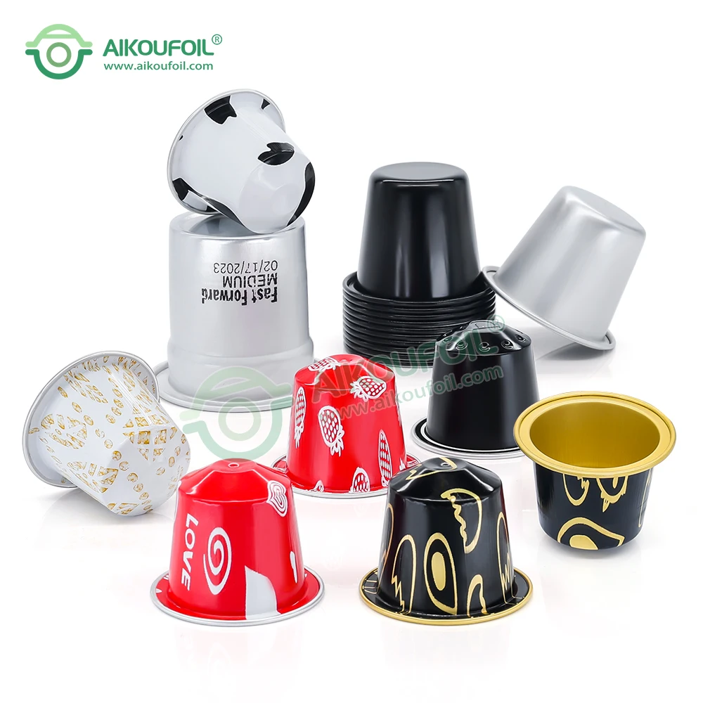 Капсулы для кофе из алюминиевой фольги