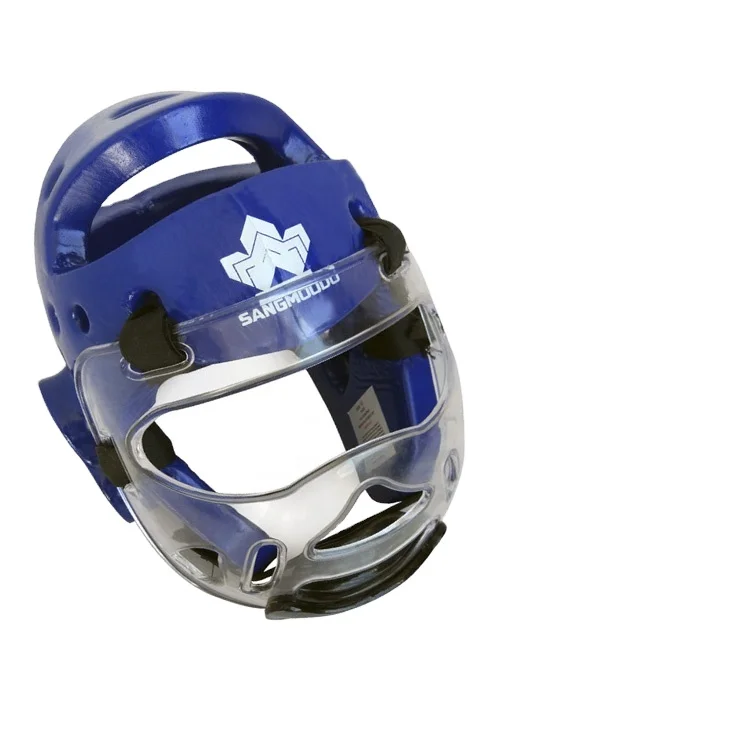 Wholesale high quality transparent martial arts training products equipment taekwondo face