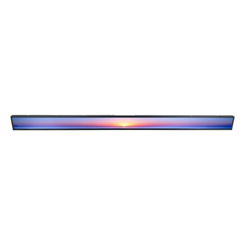 Indoor Ultra Wide 35 Inch Stretch Advertising Player Kiosk Screen Monitor Lcd Commercial Bar Display