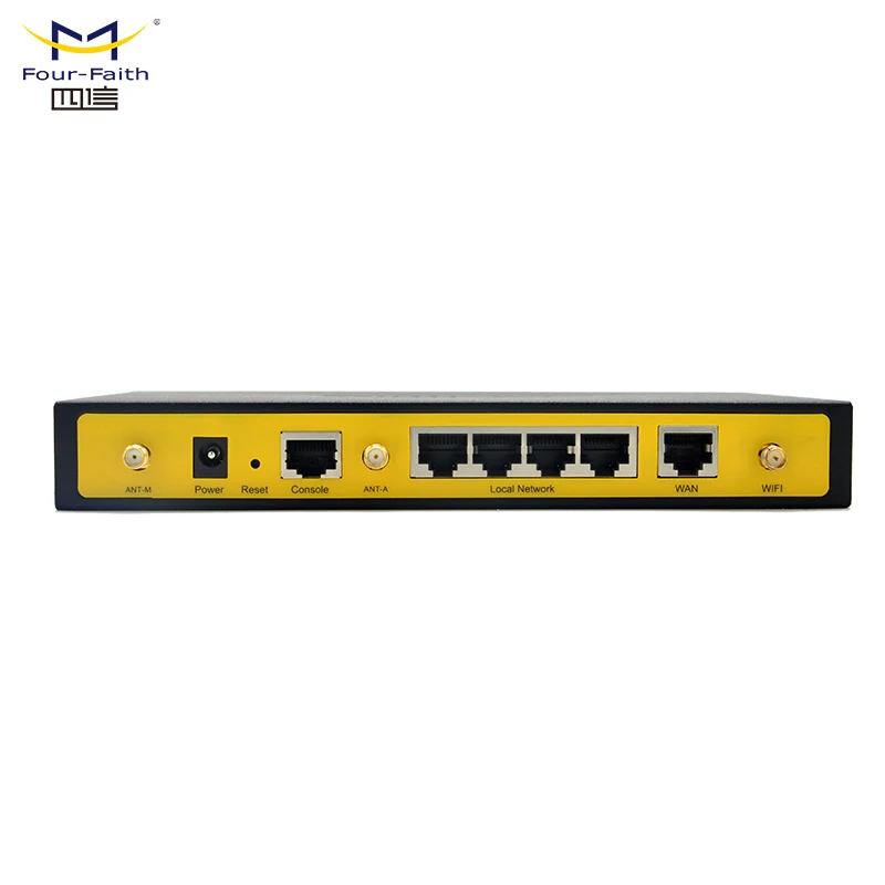  F8936-L беспроводной G/4G WIFI LoRa шлюз с 1 WAN 4 LAN и RS232 M2M промышленное сетевое
