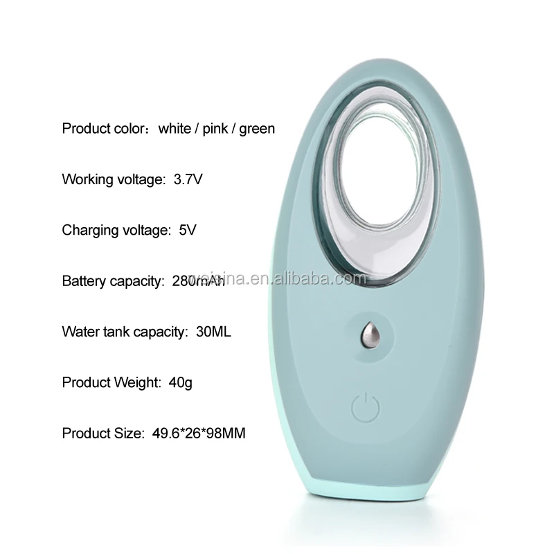 New design nano mister face spray electric facial steamer